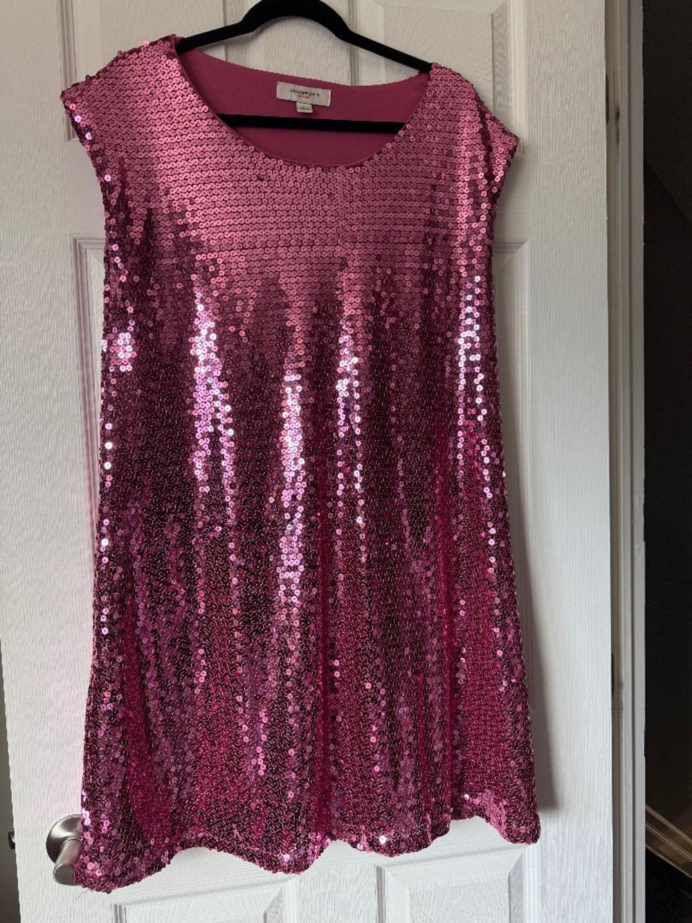 Isaac Mizrahi For Target Sequin Pink Mini Dress